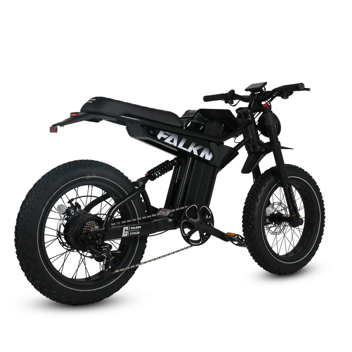  GOLDEN CYCLE Falkn 750w Moto eBike 20x4 Fat Electric e-Moto Style eBike