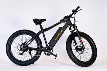 BlackRock Island Warrior Electric Bike 750W – Fat Tire Mountain Ebike - Mountain eBike - REVI|BLACK|3017 eBike Super Shop
