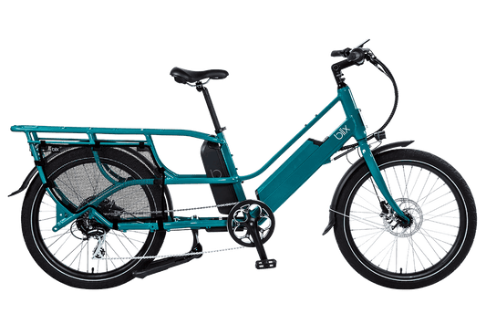 BLIX Packa Genie Electric Cargo eBike - Step Thru 750 w Cargo eBike - Cargo eBike - BLIX|TEAL|2887 eBike Super Shop