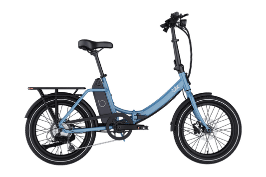 BLIX Vika X Electric Folding eBike - Folding Step Thru 500 w Compact eBike - Folding Ebike - BLIX|BLUE|2872 eBike Super Shop
