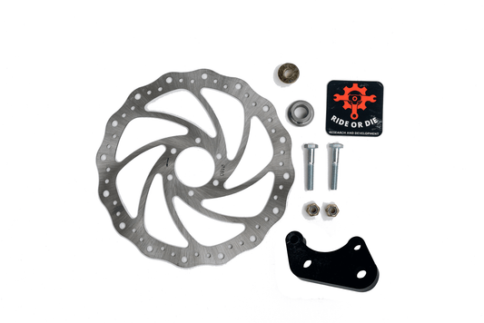 Brake Adapter Kit for Zoom Brakes to RnD Forks - Adapter Plate - ZmKitv2 eBike Super Shop