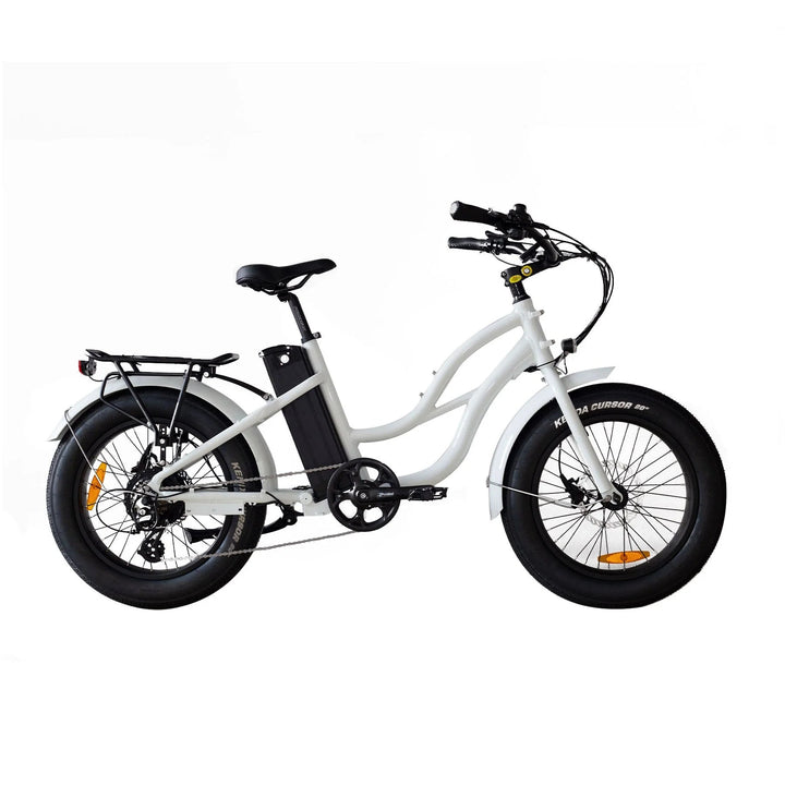 Coastal Cruiser 52V 20 Thru 750W Step Thru Ebike 20x4 Fat Tire Mini Electric Beach Cruiser - Mini - eBike Super Shop