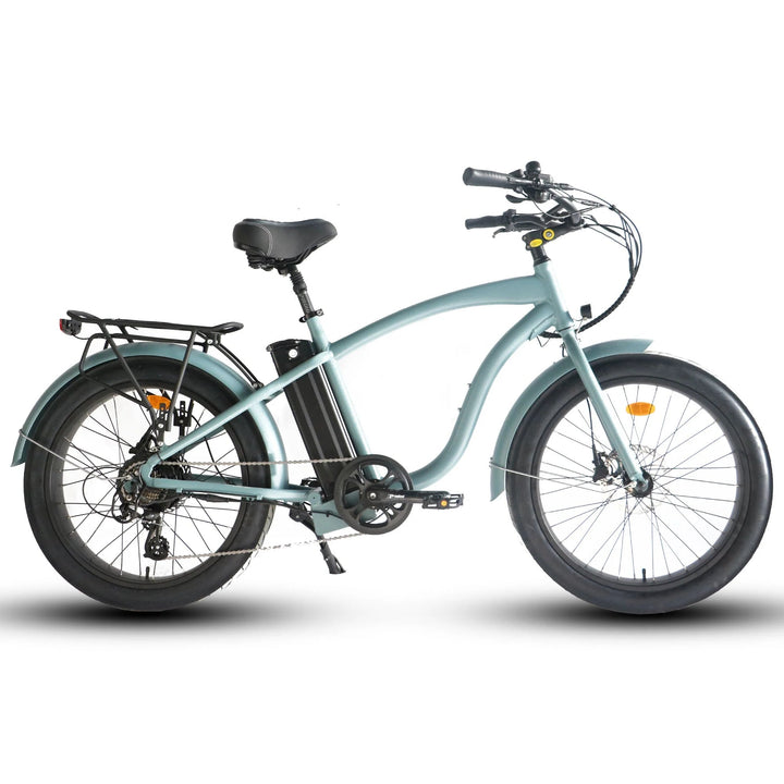 Coastal Cruiser 52V 24 Over 750W Step Over Ebike 24x3 Fat Tire Fat Tire Cruiser - Fat Tire Cruiser eBike - eBike Super Shop