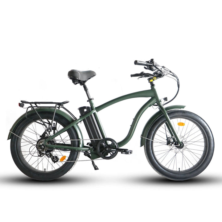 Coastal Cruiser 52V 24 Over 750W Step Over Ebike 24x3 Fat Tire Fat Tire Cruiser - Fat Tire Cruiser eBike - eBike Super Shop