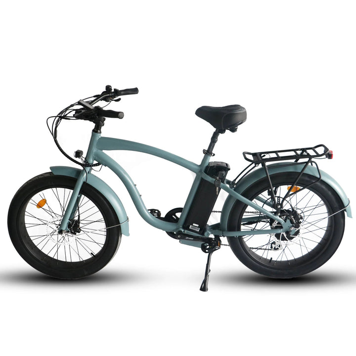 Coastal Cruiser 52V 24 Over 750W Step Over Ebike 24x3 Fat Tire Fat Tire Cruiser - Fat Tire Cruiser eBike - eBike Super Shop