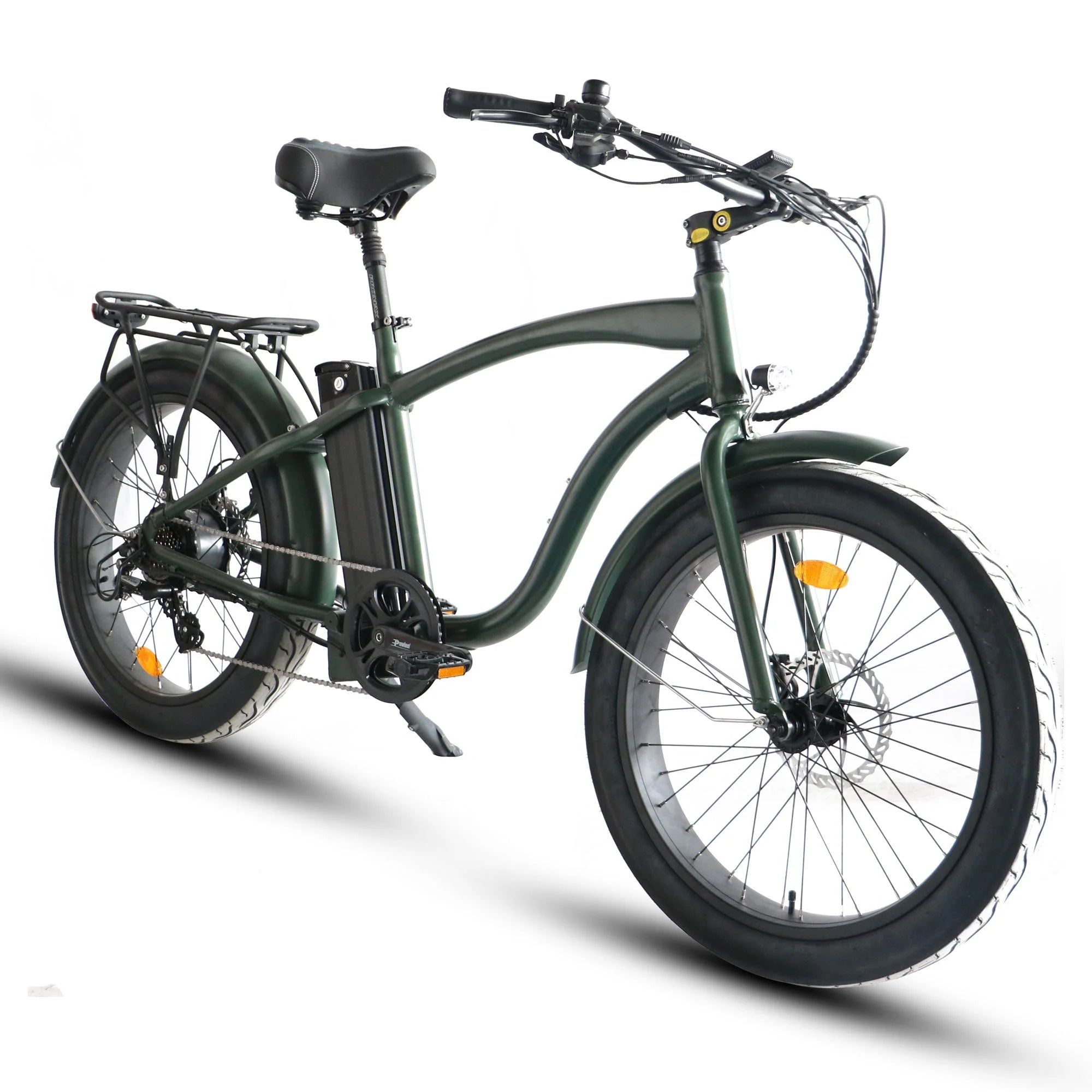 Coastal Cruiser 52v 24 Over 750W Step Over Ebike 24x3 Fat Tire Fat Tire Cruiser - Fat Tire eBike - COAST|FATT|BLACK|0007 eBike Super Shop