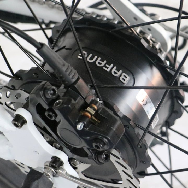 Coastal Cruiser 52v 24 Thru 750W Step Thru Ebike 24x3 Fat Tire Fat Tire Cruiser - Fat Tire eBike - COAST|FATT|WHITE|0003 eBike Super Shop