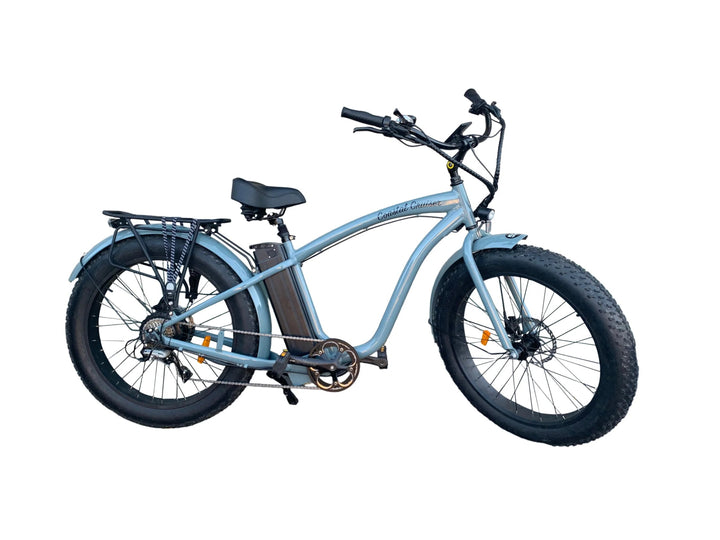 Coastal Cruiser 52V 26 Over 750W Step Over Ebike 26x4 Fat Tire Cruiser - Fat Tire Cruiser eBike - eBike Super Shop