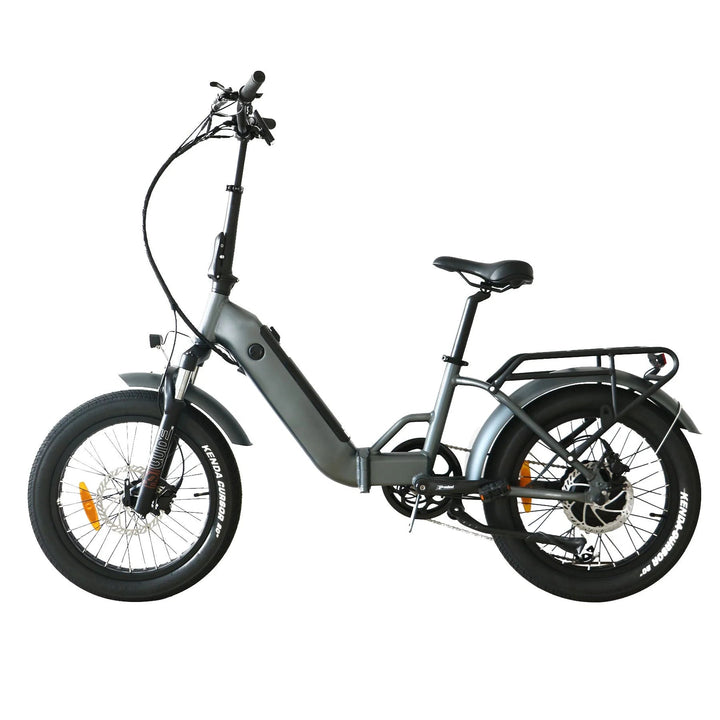 Coastal Cruiser CC Folding 750w Step Thru Ebike 20x3 Fat Tire Folding Electric Bike - Folding eBike - COAST|FOLDI|WHITE|0018 eBike Super Shop