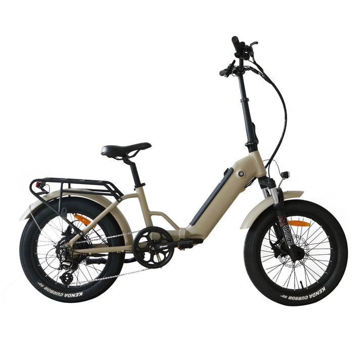 Coastal Cruiser CC Folding 750w Step Thru Ebike 20x3 Fat Tire Folding Electric Bike - Folding Ebike - eBike Super Shop