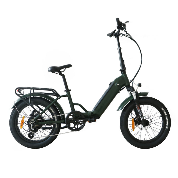 Coastal Cruiser CC Folding 750w Step Thru Ebike 20x3 Fat Tire Folding Electric Bike - Folding Ebike - eBike Super Shop