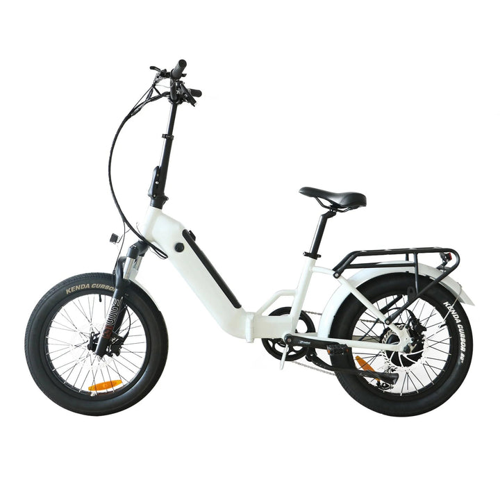 Coastal Cruiser CC Folding 750w Step Thru Ebike 20x3 Fat Tire Folding Electric Bike - Folding Ebike - eBike Super Shop