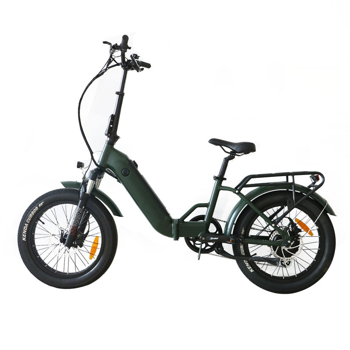 Coastal Cruiser CC Folding 750w Step Thru Ebike 20x3 Fat Tire Folding Electric Bike - Folding Ebike - eBike Super Shop