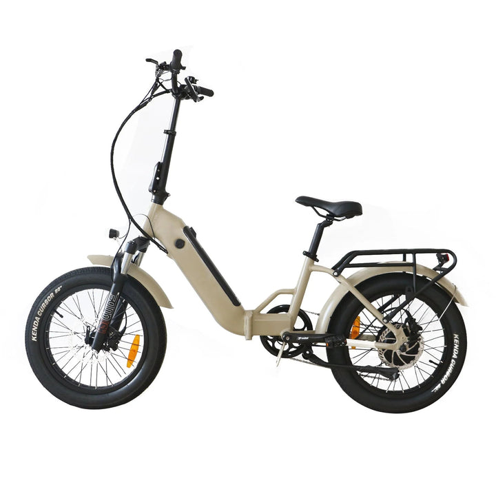 Coastal Cruiser CC Folding 750w Step Thru Ebike 20x3 Fat Tire Folding Electric Bike - Folding Ebike - eBike Super Shop