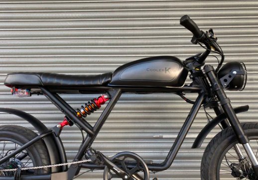 Cooler Kub - 750w Retro Moto Bike - Moto Bike - eBike Super Shop