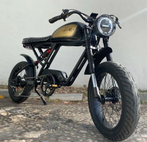 Cooler Kub - 750w Retro Moto Bike - Moto Bike - eBike Super Shop