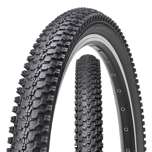 Crossband Tire - 24”×1.95“ / 26“×1.95” - Mountain Bike Tire - SHP-HY8008_24195BLK eBike Super Shop