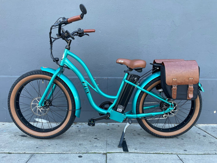 Custom Fat Tire Electric Cruiser (Step - Thru) eBike - Fat Tire eBike - ELUX|TAHOE|NOSENOSA|0840 eBike Super Shop