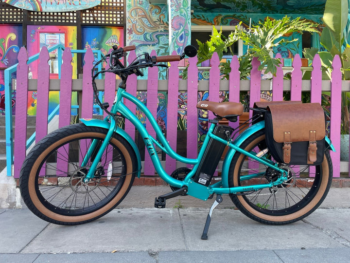 Custom Fat Tire Electric Cruiser (Step - Thru) eBike - Fat Tire eBike - ELUX|TAHOE|NOSENOSA|0840 eBike Super Shop