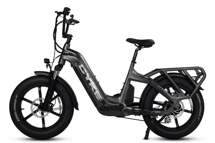 elektrofahrrad 48v CYKE Collie Cargo Electric Cargo eBike 750 w 20 ah 48v Mini Fat Tire Electric Cargo eBike at eBike Super Shop