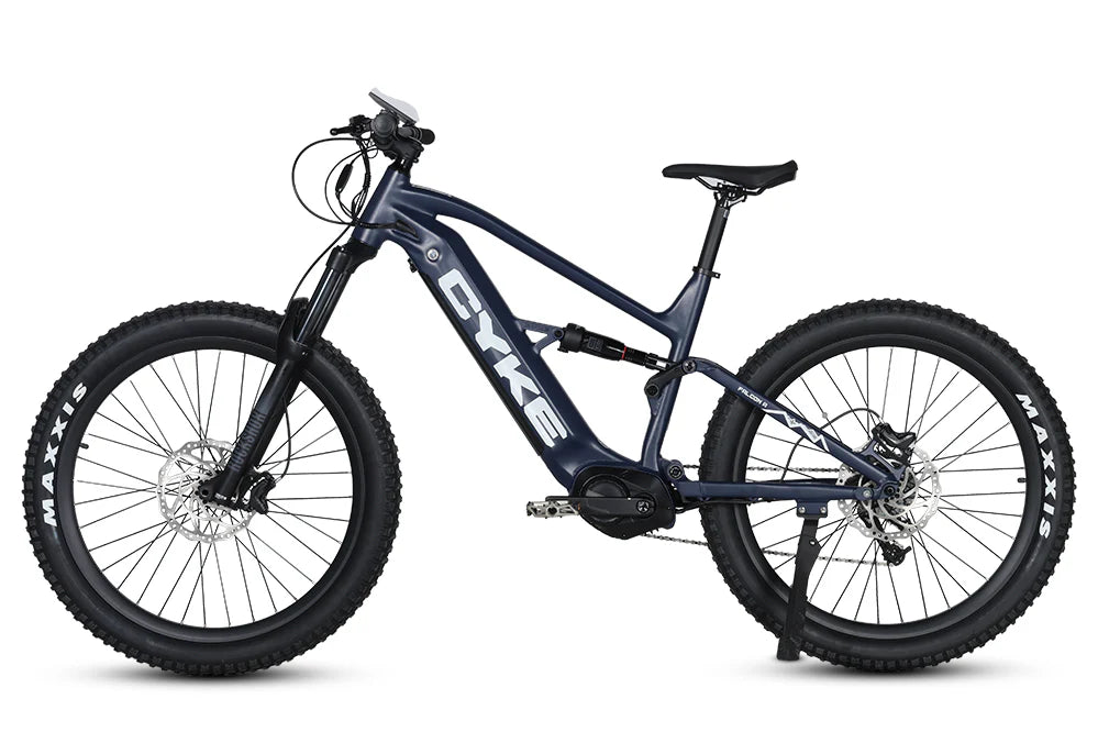 e mtb fully 750 watt 2022 CYKE Electric Mountain eBike Falcon A-48v 750 w eMTB Trail Bike