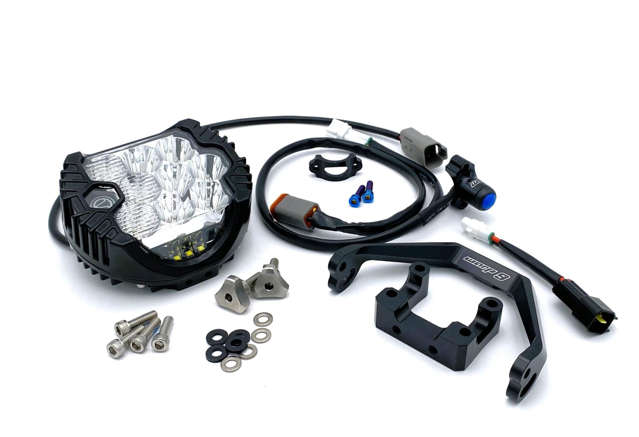 E - Moto “Big Light” Kit - sku - 49018715996438 eBike Super Shop
