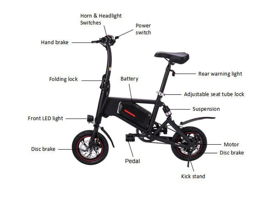 eBike Ampira X5 - White - eBike - AMPIR|3030 eBike Super Shop