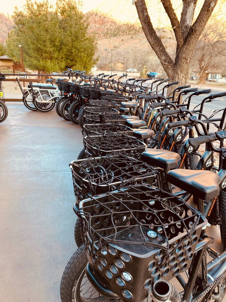 EBike Bicycle Basket, Dairyman Universal Rear Bicycle Basket, E - Bike Basket - 1055s eBike Super Shop