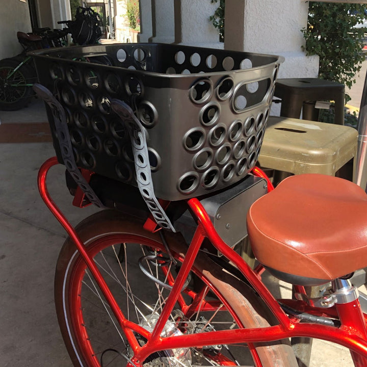 EBike Bicycle Basket, Dairyman Universal Rear Bicycle Basket, E - Bike Basket - 1055s eBike Super Shop