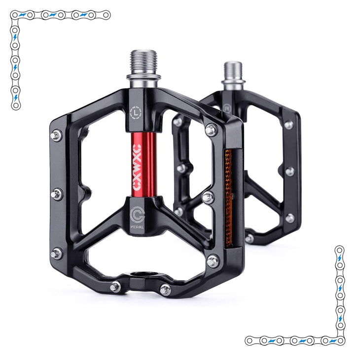 eBike Black Aluminum Pedals for Electric Bike - Accessories - eBike Super Shop