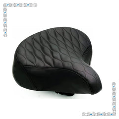 eBike Black Quilted Couch Seat for Ebike