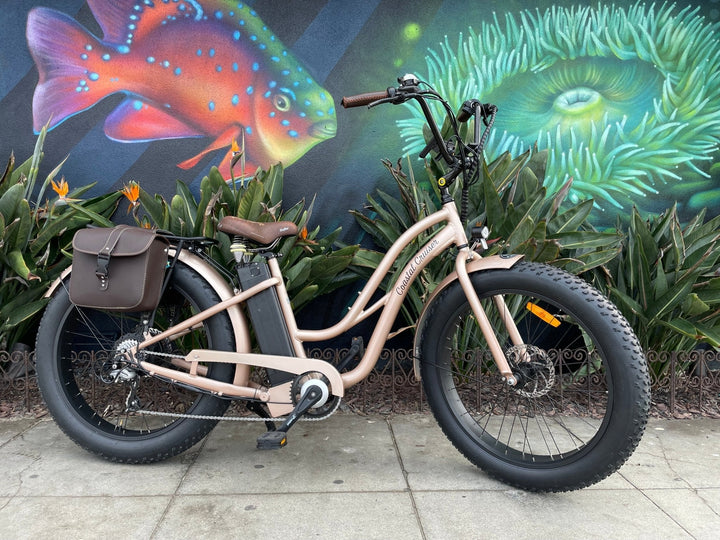 eBike Brown Floral Gel Seat for Ebike - Accessories - eBike Super Shop