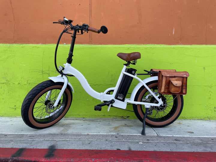 eBike Brown Smooth Leather Couch Seat for Ebike - Parts - EBIKE|ACCES|0462 eBike Super Shop