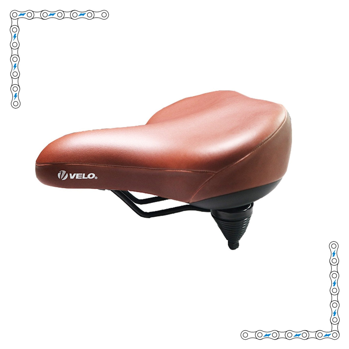 eBike Brown Velo Couch Seat for Ebike - Parts - EBIKE|ACCES|0461 eBike Super Shop