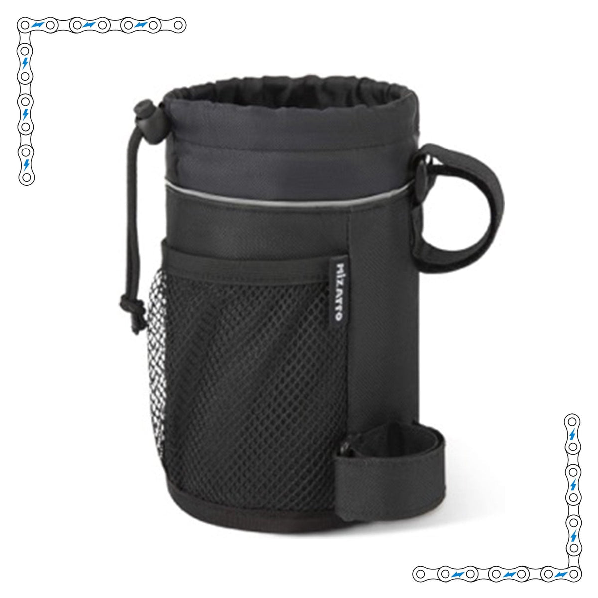 eBike Canvas Cup Holder for Electric Bike - Accessories - EBIKE|ACCES|BLACK|0394 eBike Super Shop