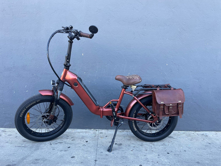 eBike Custom Folding Electric Bike - Foldable e - Bike 750 Watt - Copper - Folding eBike - COAST|FOLDI|NOSENOSA|0832 eBike Super Shop