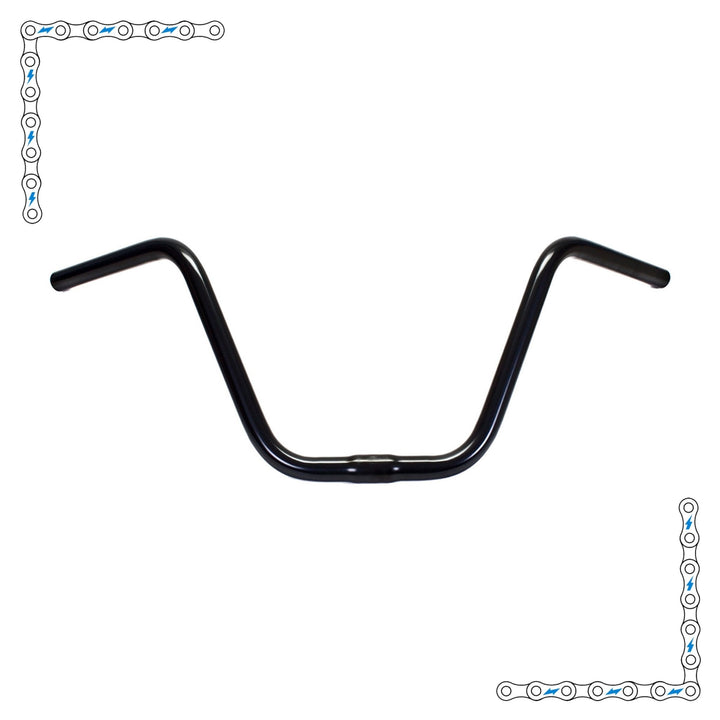 eBike Custom High Rise 9" Handle Bars for ebike - Accessories - EBIKE|ACCES|BLACK|0413 eBike Super Shop