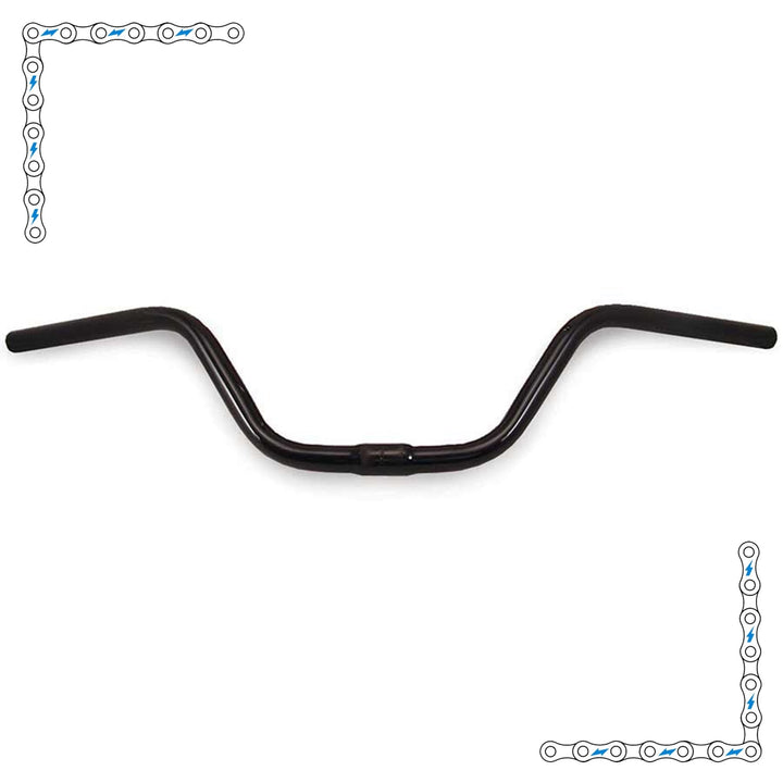 eBike Custom Mid Rise 5" Handle Bars for ebike - Accessories - EBIKE|ACCES|BLACK|0415 eBike Super Shop