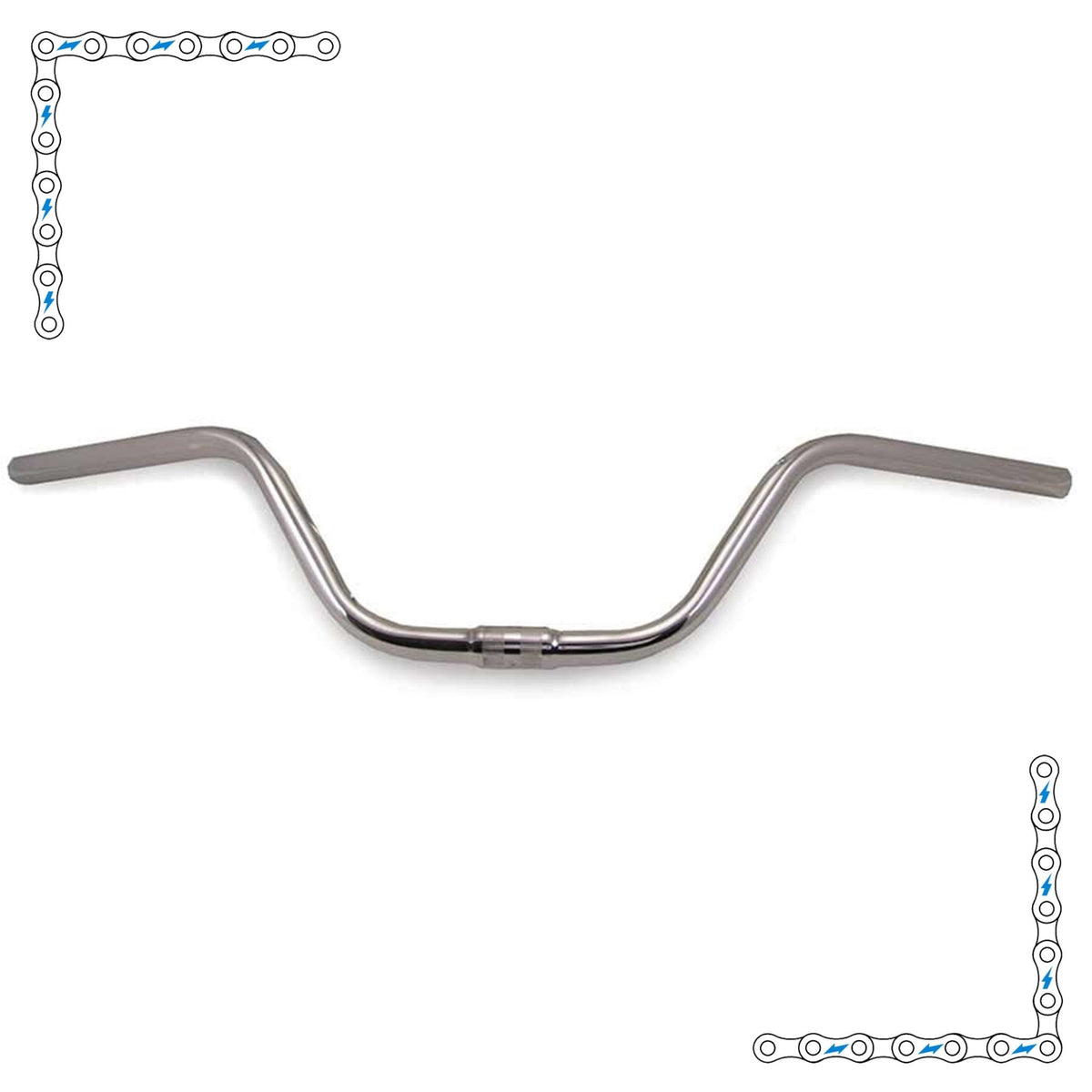 eBike Custom Mid Rise 5" Handle Bars for ebike - Accessories - EBIKE|ACCES|CHROM|0416 eBike Super Shop