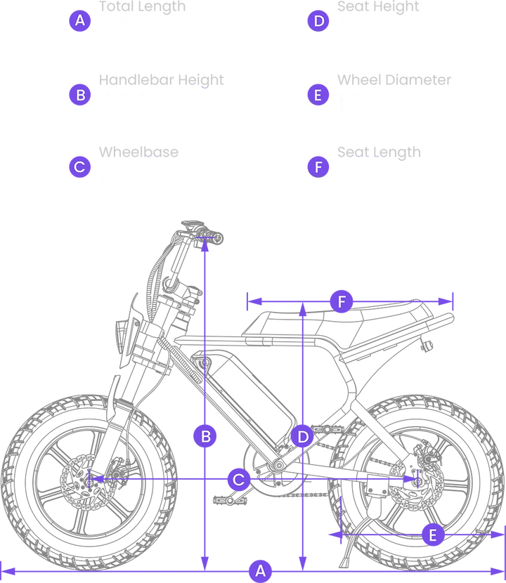 eBike Macfox M16 - Beige - eBikes - MACFO|3055 eBike Super Shop