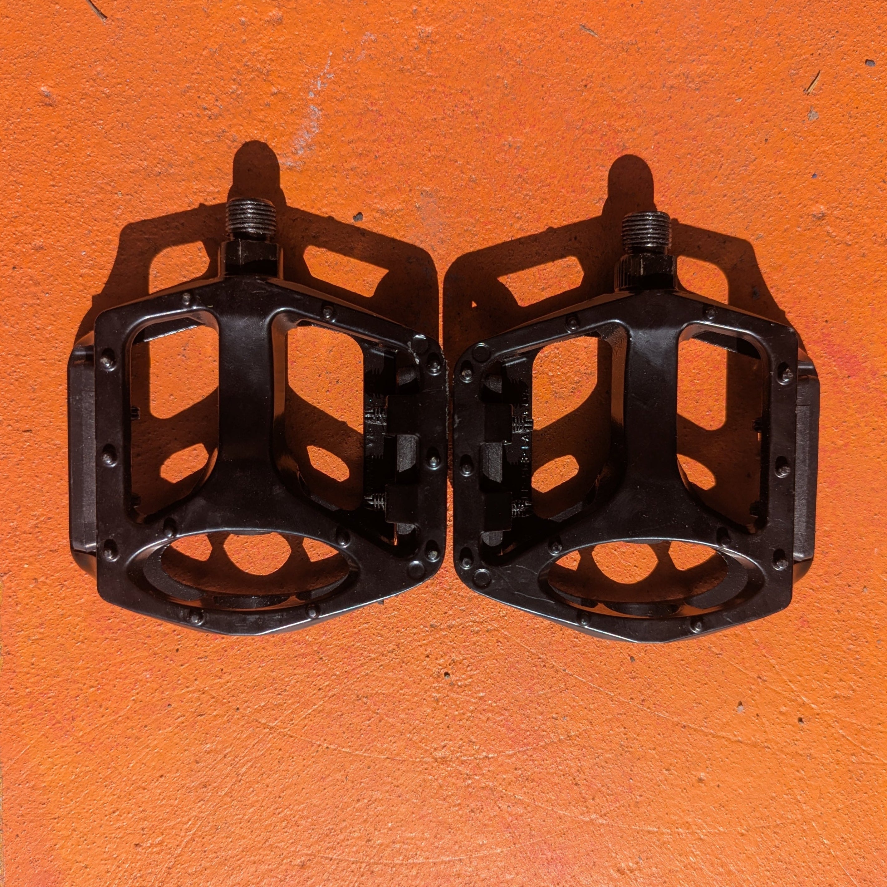 metal bicycle pedals eBike Pedals - Metal - Style 1 - Black