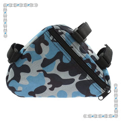 eBike Small Blue Camo Under Seat Bag for ebike