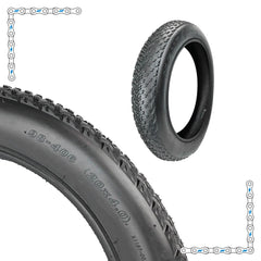 eBike Tires 20" x 4" Kenda Knobby for Fat Tire Electric Bike