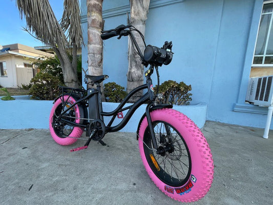 eBike Tires 20" x 4" Pink Knobby for Fat Tire Electric Bike - Tires - eBike Super Shop