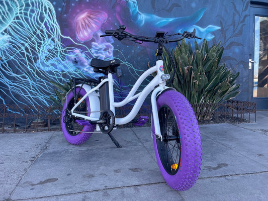 eBike Tires 20" x 4" Purple Knobby for Fat Tire Electric Bike - Tires - eBike Super Shop