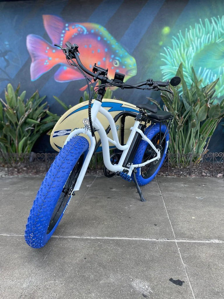 eBike Tires 24" x 4" Blue Knobby for Fat Tire Electric Bike - Parts - EBIKE|TIRES|0521 eBike Super Shop