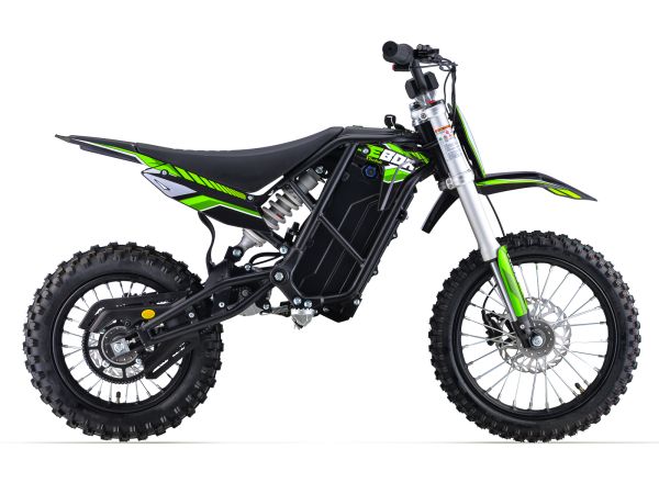 EBOX 2 V1 - 2000 w Motorcyle Ebike 12x2.75 Dirt Electric Pit Bike - Electric Pit Bike - EBOX|ELECT|GREEN|0290 eBike Super Shop