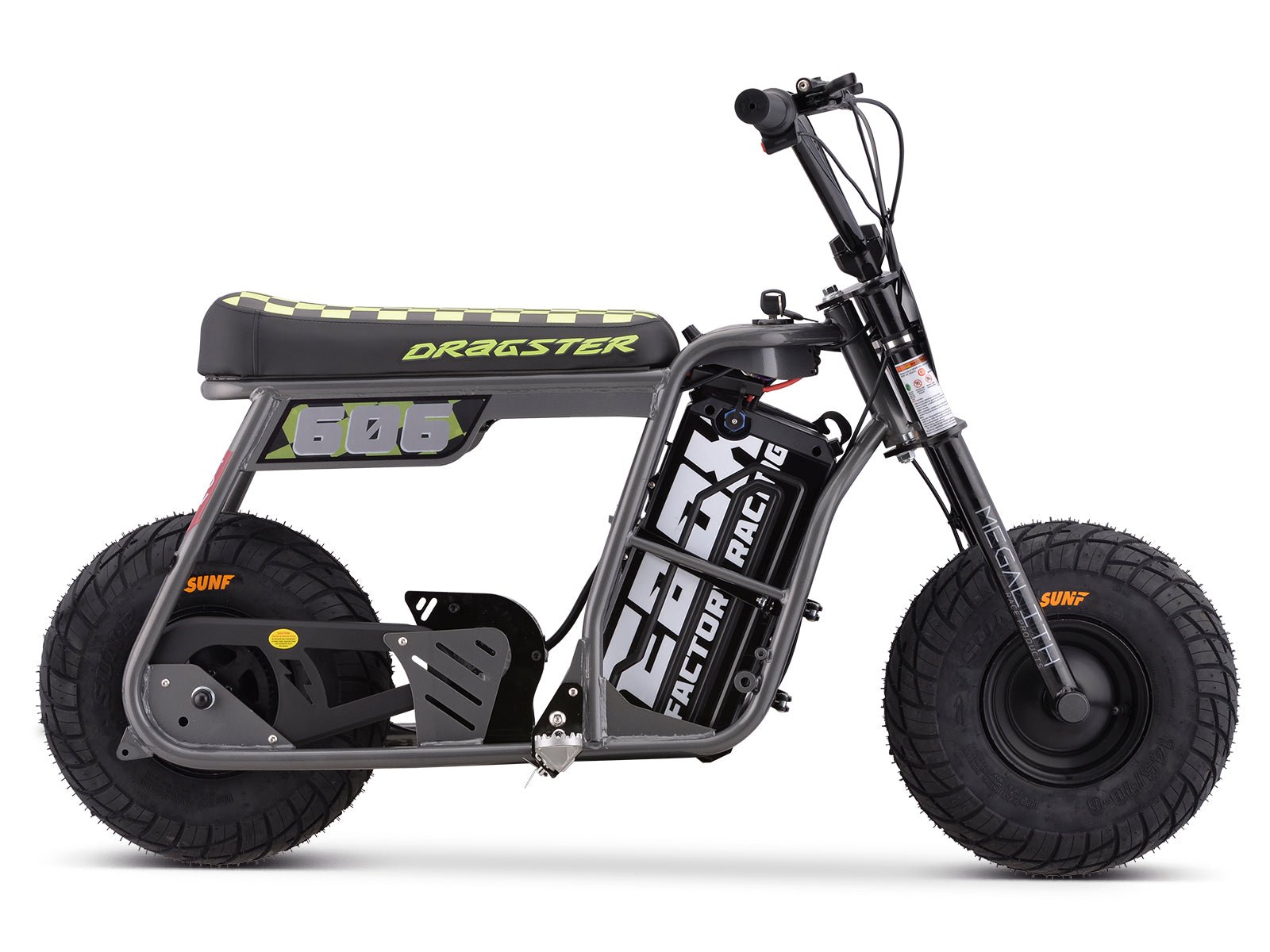 STOMP EBOX Dragster 2000 w Micro Ebike 16x4 Fat Tire Electric Pit Bike ...