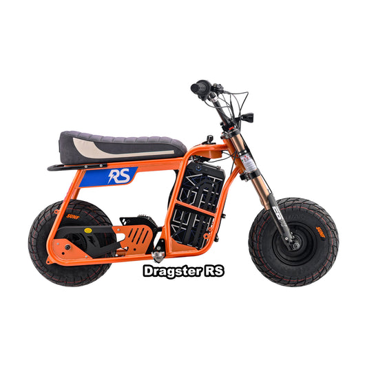 eMOTO Stomp Ebox Dragster RS - Orange - Available for Shipping