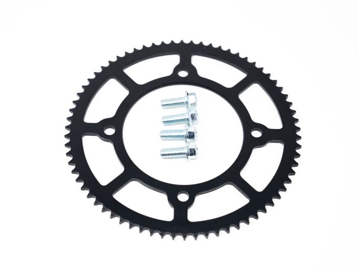 Ebox rear sprocket for Ebox 1 and Ebox 2, 219H pitch, replacement sprocket part for Ebox ebike, displayed at Super Shop